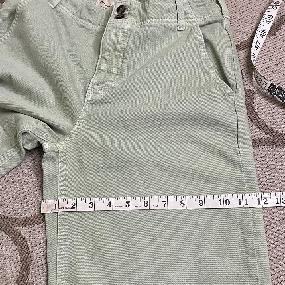 Anthropologie Pilcro Eventide High Rise Wide Leg Chino Trouser Pants, size 28 - Picture 12 of 16